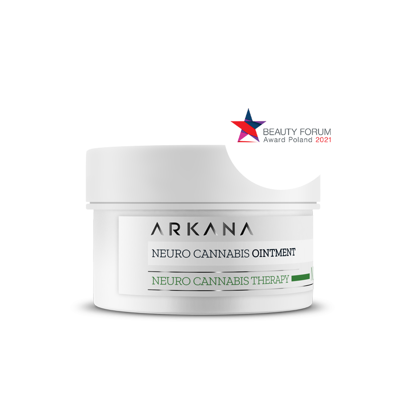 Neuro Cannabis Repair Ointment - Заживляющий нейрокрем для потрескавшейся и сухой кожи, в области локтей, рук, ступней