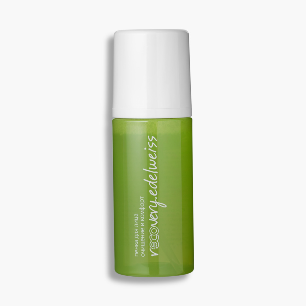 Пенка для лица очищение и комфорт rECOvery.edelweiss, 100 мл