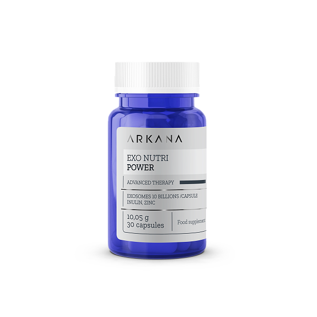 EXO Nutri Power - Омолаживающая пробиотическая пищевая добавка с экзосомами, 30 капсул