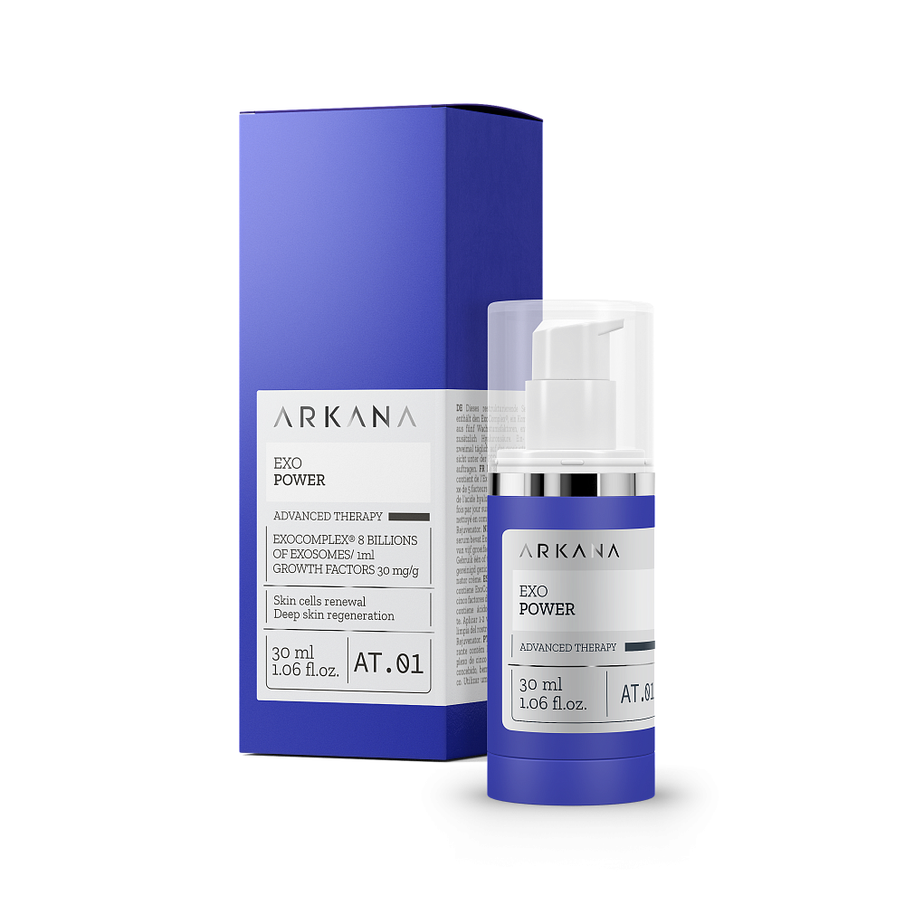 EXO POWER - Омолаживающая сыворотка с экзосомами и гиалуроновой кислотой для лица, 30 мл
