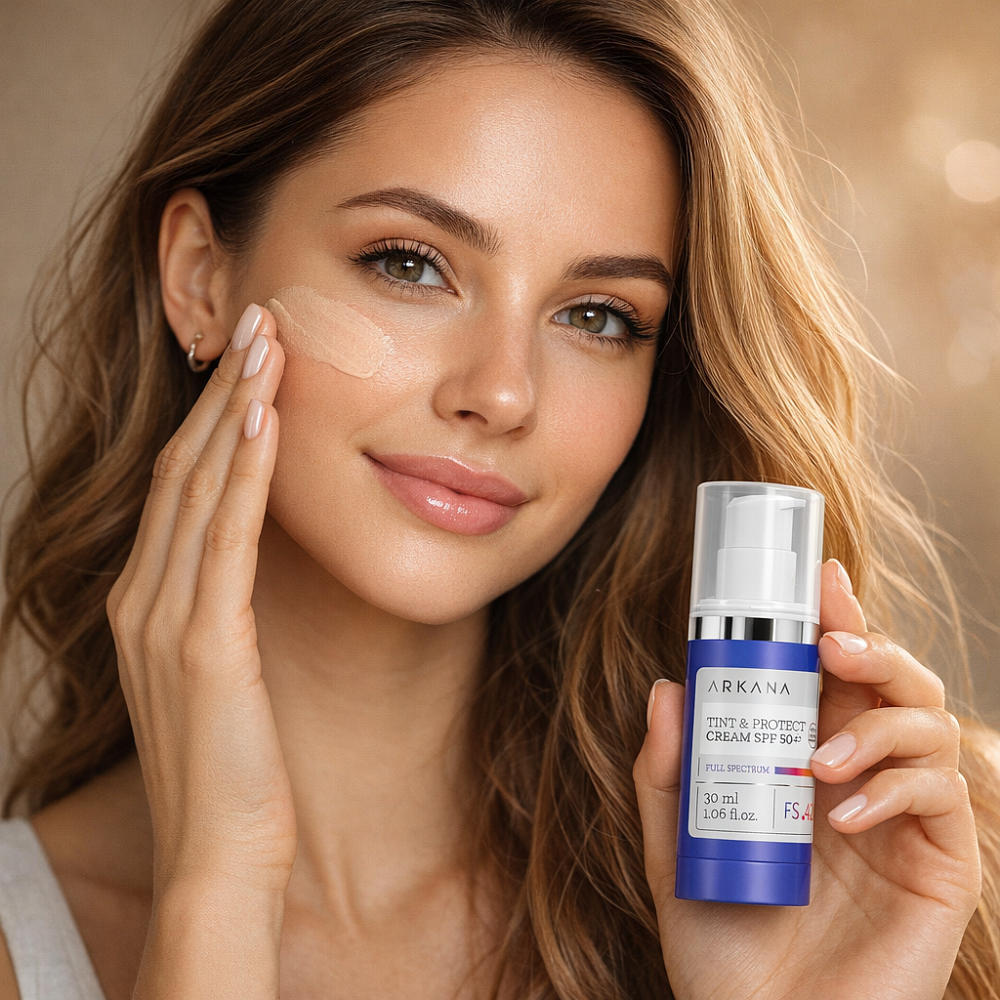 Tinted & Protect cream SPF 50 - Солнцезащитный крем для лица с тонирующим эффектом SPF 50