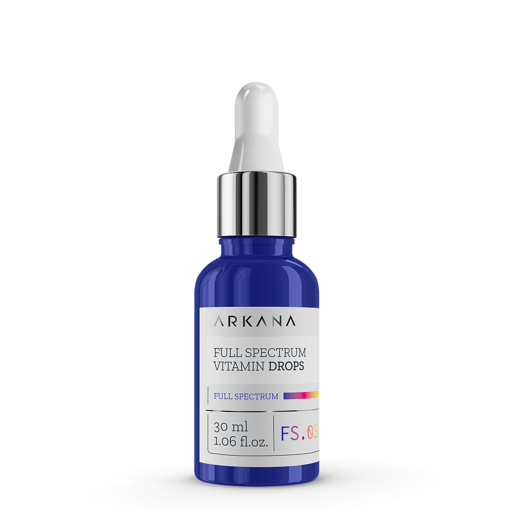 Full Spectrum Vitamin Drops - Омолаживающие капли-концентрат  для лица с витамином D3, 30 мл