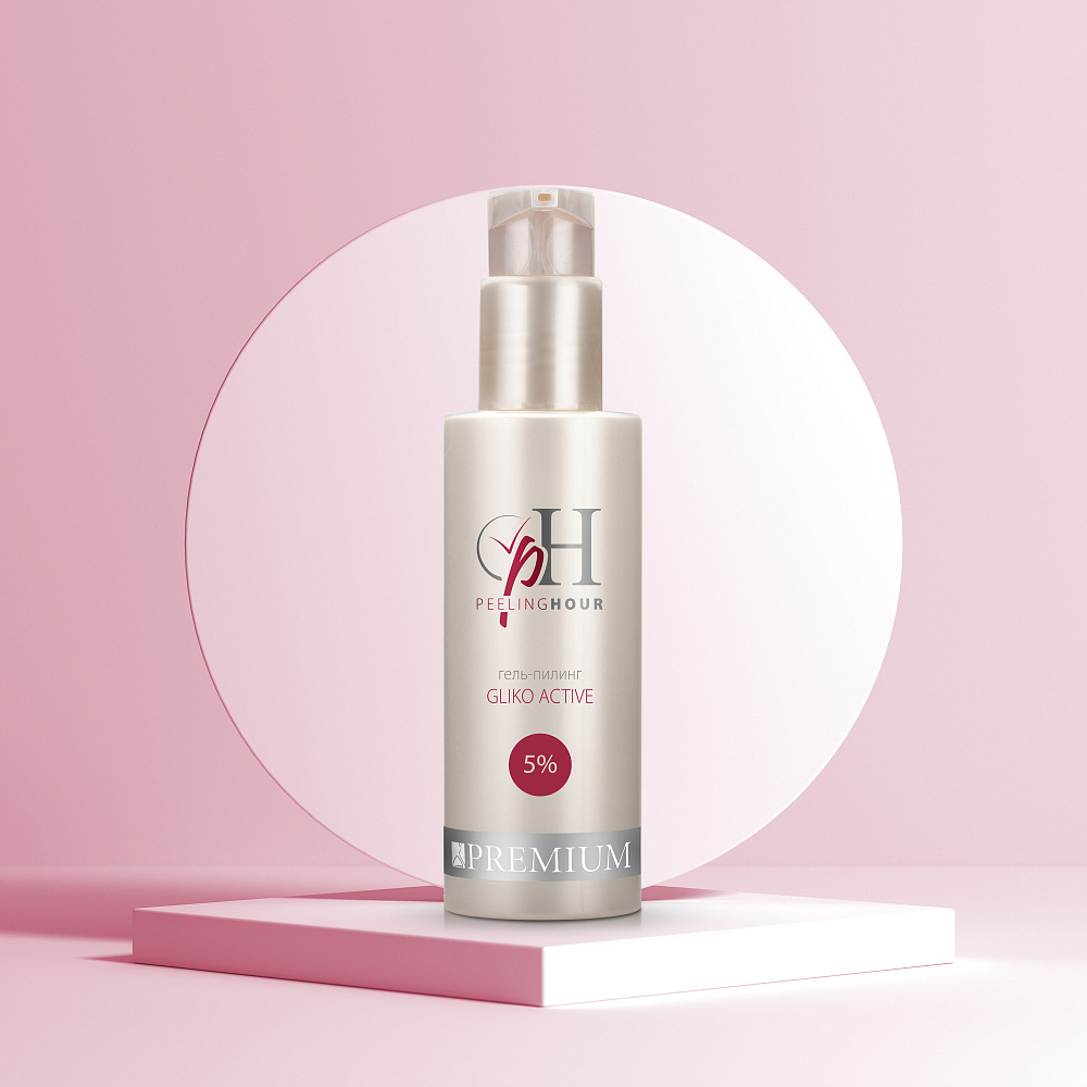 Гель-пилинг Gliko Active 5%, 125 мл