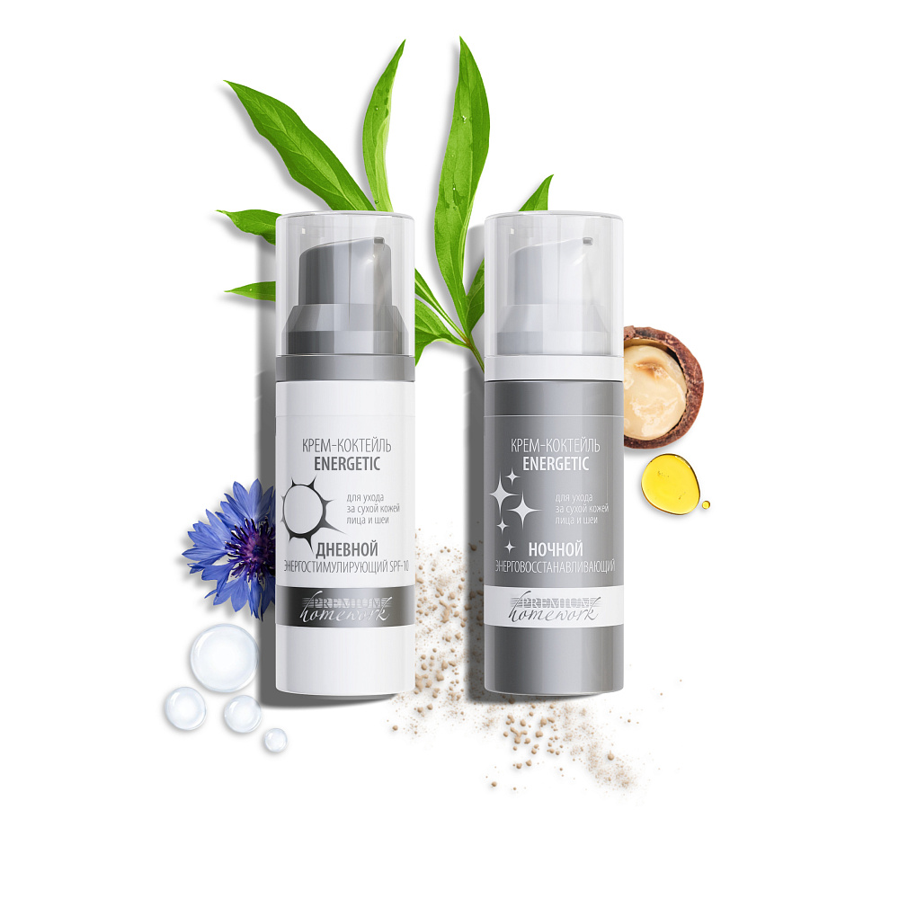 Крем-коктейль Energetic, 2х50 мл