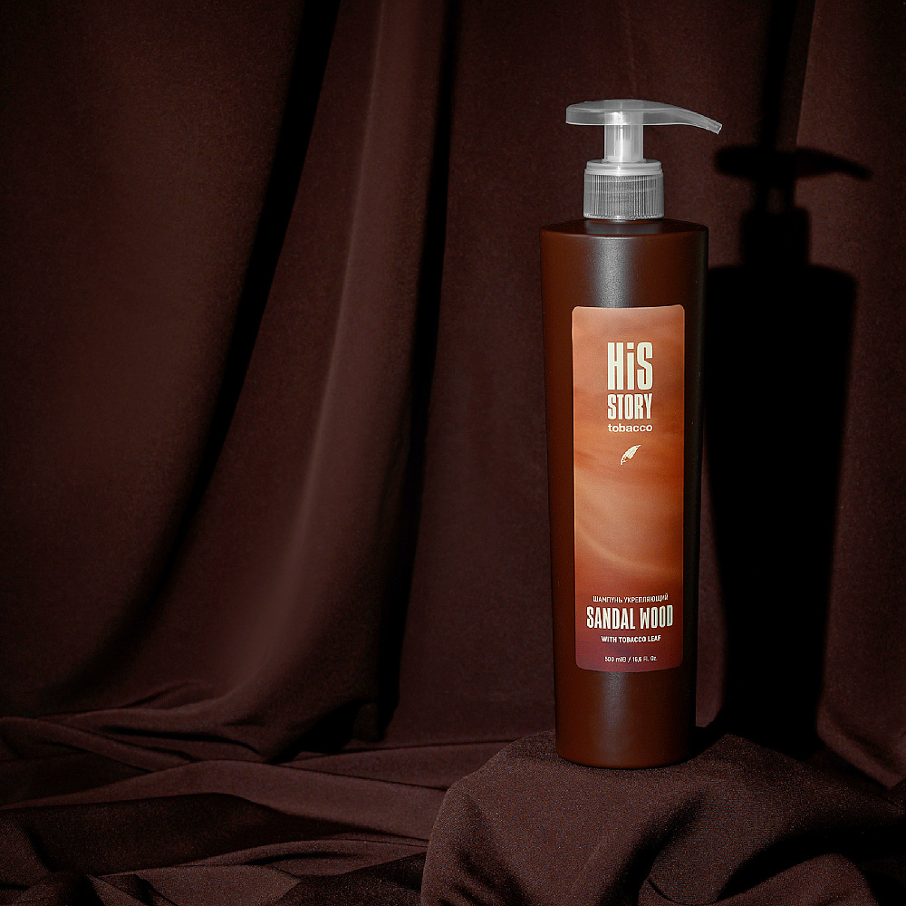 Шампунь укрепляющий «Sandal wood & Tobacco leaf», 500 мл