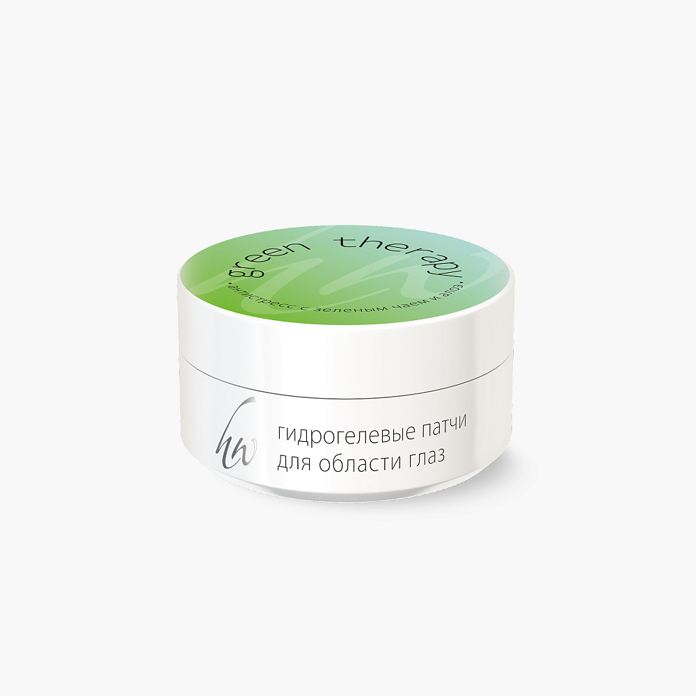 Патчи антистресс с зеленым чаем и алоэ Green Therapy, 60 шт