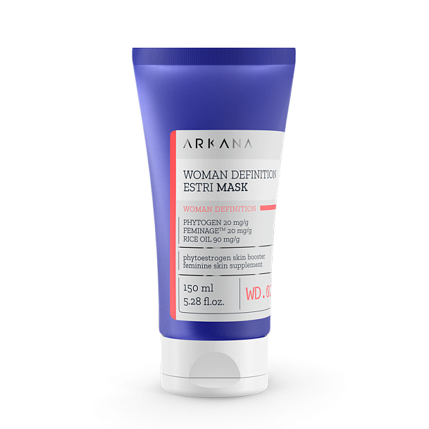 Woman Definition Estri Mask - Омолаживающая маска с фитоэстрогенами для лица, 150 мл