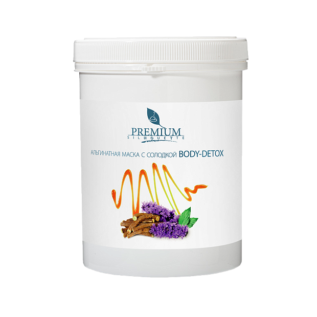 Альгинатная маска с солодкой Body-Detox, 800 гр